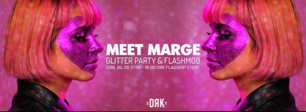 MEET MARGE Glitter party & flashmob