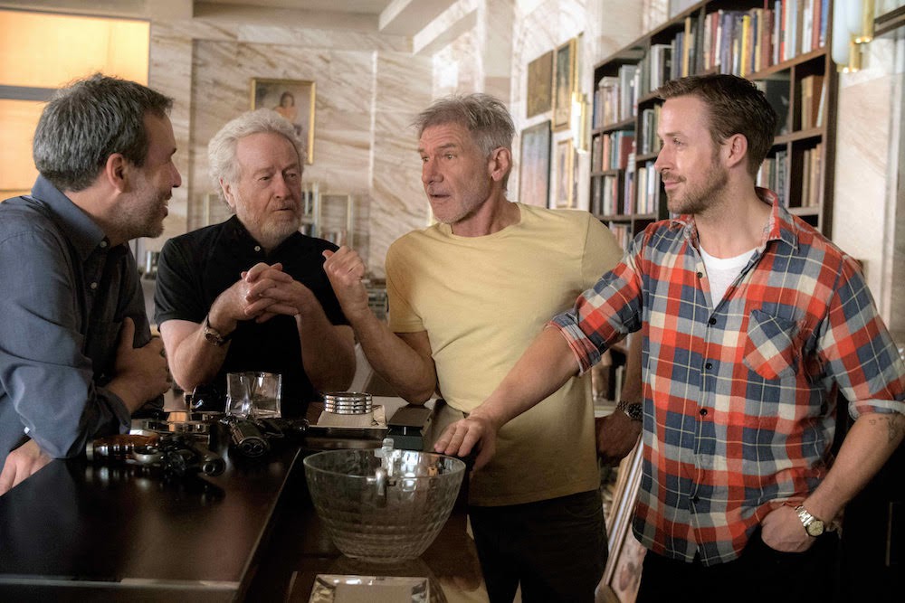 Villeneuve, Ridley Scott, Harrison Ford és Ryan Gosling